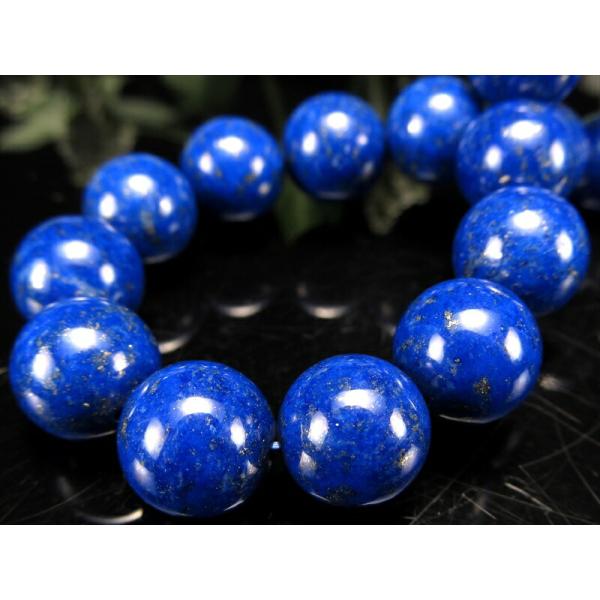 4A ラピスラズリ 瑠璃 ブレスレット 10mm-10.5mm×20珠 9月12月の誕生石 聖なる石...
