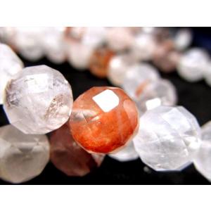MIXカラーカットタイプ マニカランクォーツカットブレスレット 約8mm-9mm×23珠前後 パワースポットの最高峰ヒマラヤ山脈 ギャランティカード付き