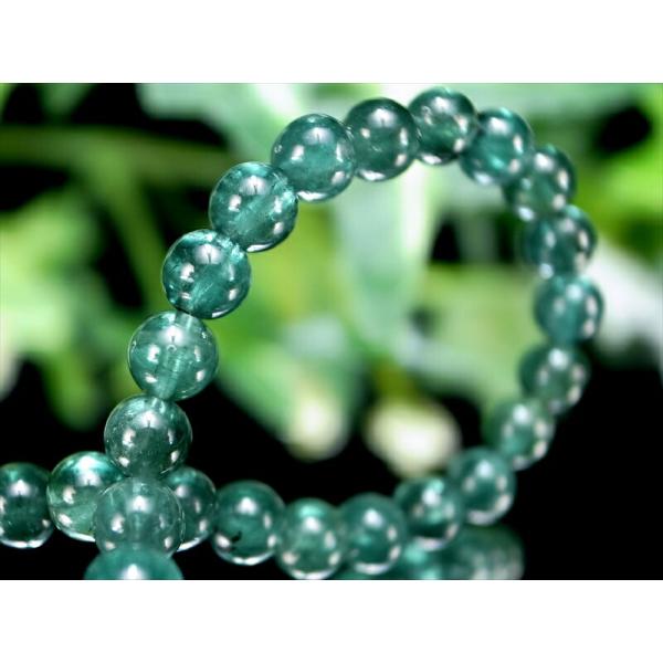 S級 インディゴブルートルマリン インディゴライト ブレスレット 4mm-4.5mm×42珠 電気石...