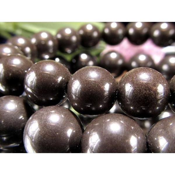 シックなブラックカラー 黒北投石 ブラックホクトライト ブレスレット 12mm×17珠前後 台湾と日...