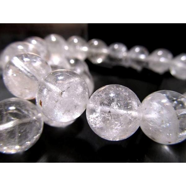ブリザードタイプ マニカランクォーツ ブレスレット 約12mm-12.5mm×16珠前後 パワースポ...