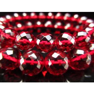 4A グリーンアンバー カットタイプ ブレスレット 約8.5mm×22珠前後