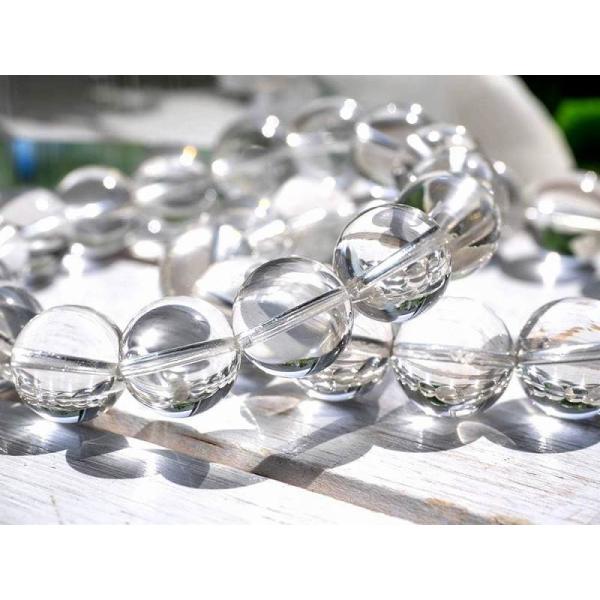 幻の逸品を贅沢使用 レムリアンシードクリスタル ブレスレット 10mm-10.5mm×19珠前後 ギ...