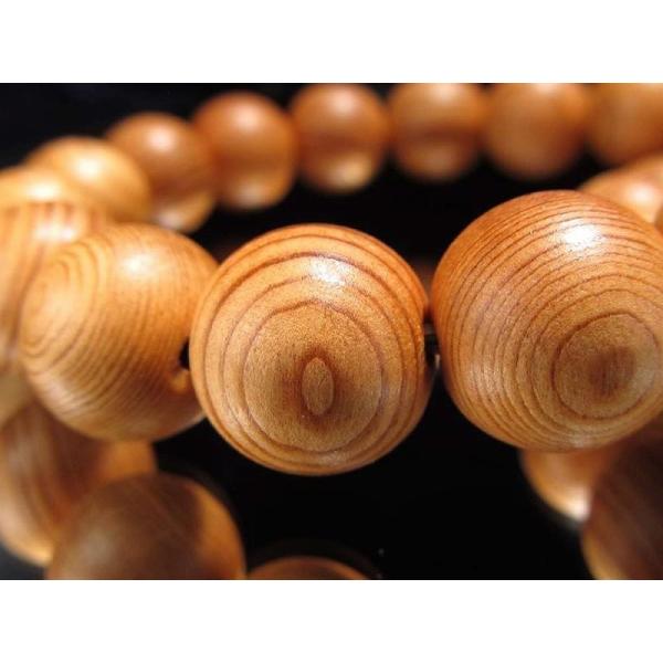 正規品 世界銘木協会 屋久杉 ブレスレット 10.5mm-11mm×20珠前後 厄除け・癒し・開運招...