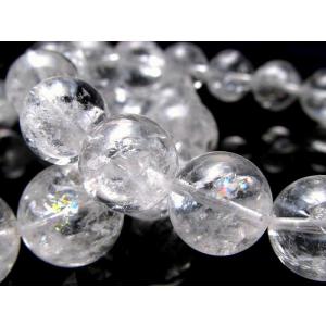 キラキラ虹入り ブリザードタイプ 天然水晶 ブ...の詳細画像3