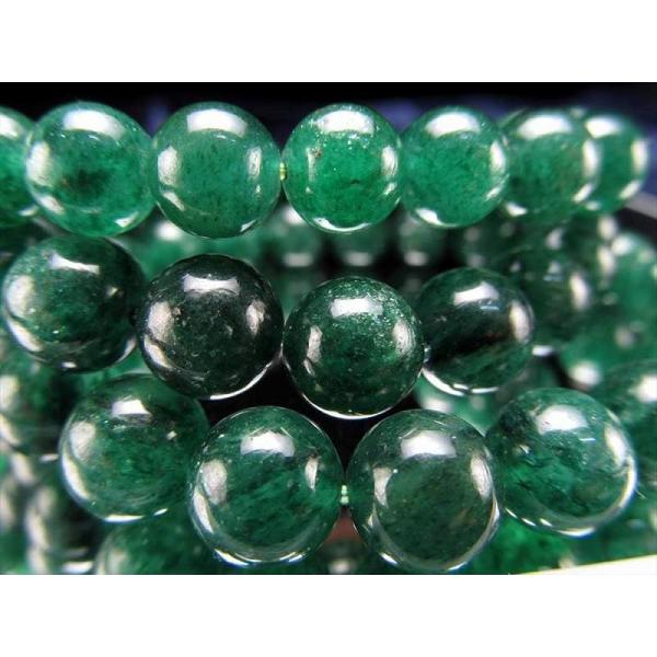 AA+ インディアン アベンチュリン クォーツ 砂金水晶 ブレスレット 9.5mm-10mm×20珠...