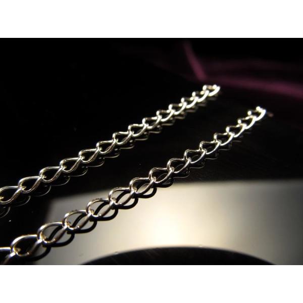 45cm 喜平チェーン Silver925 幅約2.6mm 金具最大幅約4mm ペンダントトップの相...