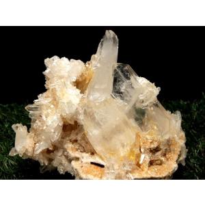 これぞ『パワフルクォーツ』激レア・パキスタンより直送！ヒマラヤ水晶 クラスター幅約115mm 約416g 稀少1点物パキスタン・スカルドゥ産