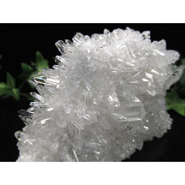 4A 四川省産 水晶クラスター 最大幅119mm 重さ453g クォーツ 超人気針状群生 ブレスの浄...