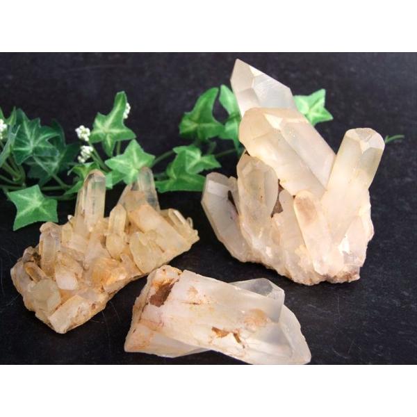 タンジェリンクォーツ イエロータイプ クラスター 原石 1個売り 120g-150g 可愛らしいみか...