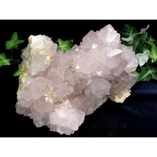 ラベンダーカラー カクタス アメジスト クラスター原石 最大幅 149mm 重さ 951g 美結晶 ...