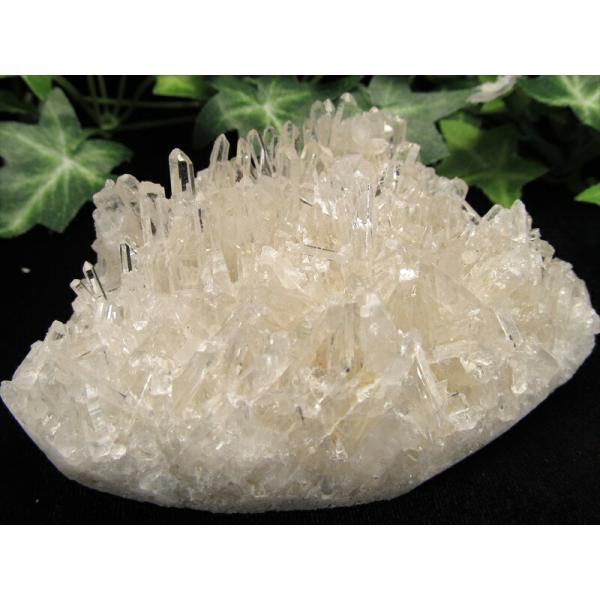 四川水晶 針状 水晶クラスター 最大幅92mm 重さ213g クォーツ 超人気針状群生 ブレスの浄化...