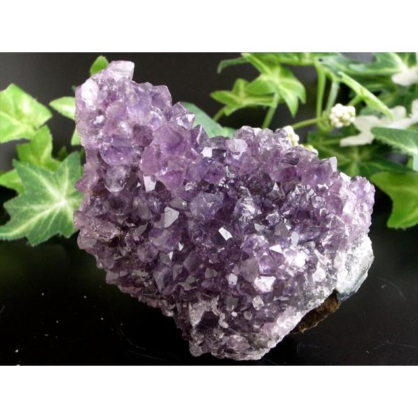 これぞ 花咲き 4A フラワー アメジスト クラスター 最大幅約74mm 重さ171g 美結晶 愛の...