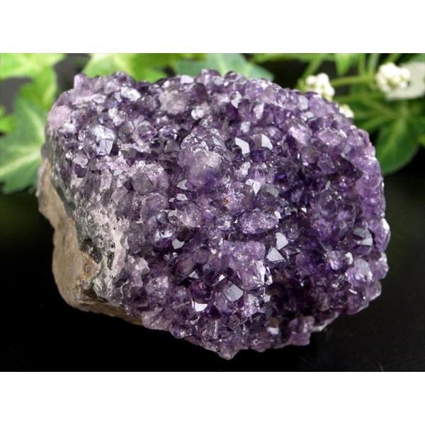 これぞ 花咲き 4A フラワー アメジスト クラスター 最大幅約71mm 重さ161g 美結晶 愛の...