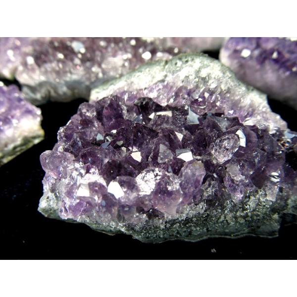 3A アメジスト クラスター原石 フラットタイプ 重さ約170g-190g 1個売り 発色良し 癒し...