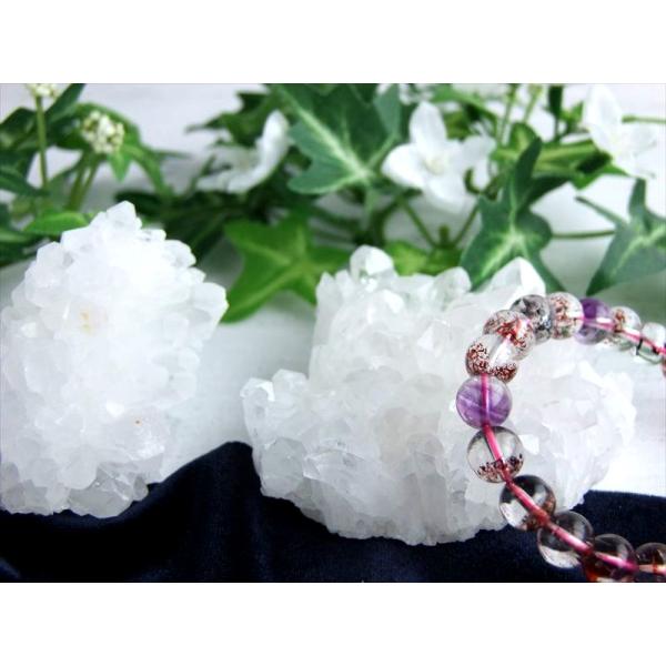 安心の結晶太め 3A 四川 水晶クラスター 1個売り 重さ50g-70g ギフトに最適 ブレス・アク...