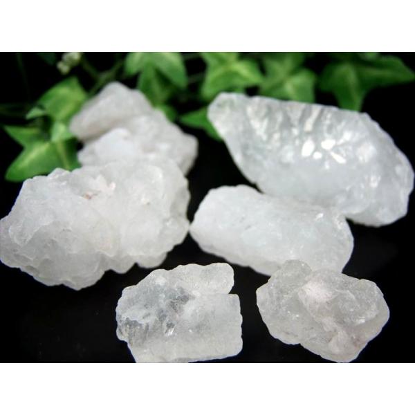 100gセット ヒマラヤ水晶 アイスクリスタル ニルヴァーナクォーツ 原石 重さ約100g 6-12...