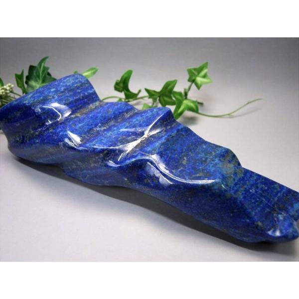 特大 高品質 ラピスラズリ 磨き原石 重さ965g 最大幅205mm 最強の幸運を引き寄せる世界最古...