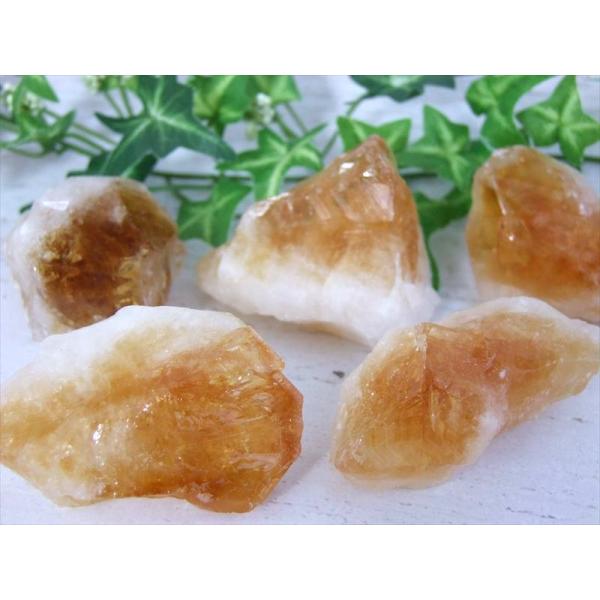 1個売り シトリン ラフ原石 40g-60g 美麗イエロー 透明感有り 金運・財運・幸運の石 11月...
