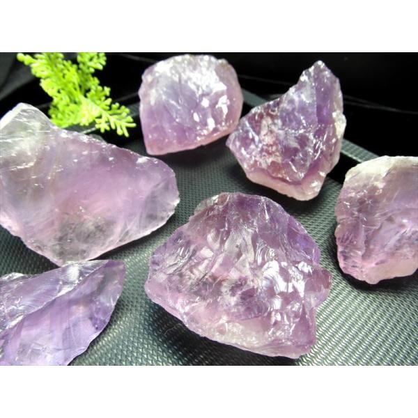 1個売り ラベンダーアメジスト ラフ原石 40g-60g 紫水晶 美麗パープル 愛の守護石 ブラジル...