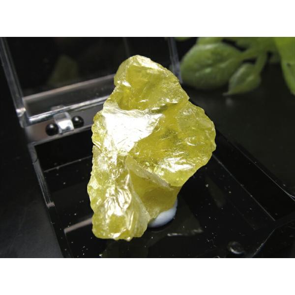 ミニチュア原石シリーズ Mサイズ 自然硫黄 原石 サイズ35ミリ×35ミリのケース入り 1個売り 鉱...