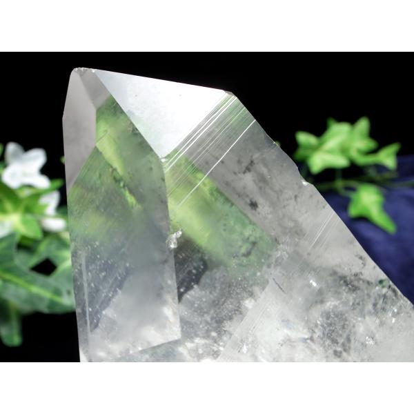 激レア レムリアンシードクリスタル 単結晶 原石 重さ372g 最大幅105mm 古代レムリアンの叡...