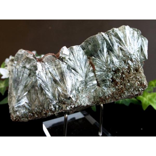 超レア 流通量極少結晶 天使の羽根のような美しさ セラフィナイト クリノクロア・天使の羽 原石 台座...