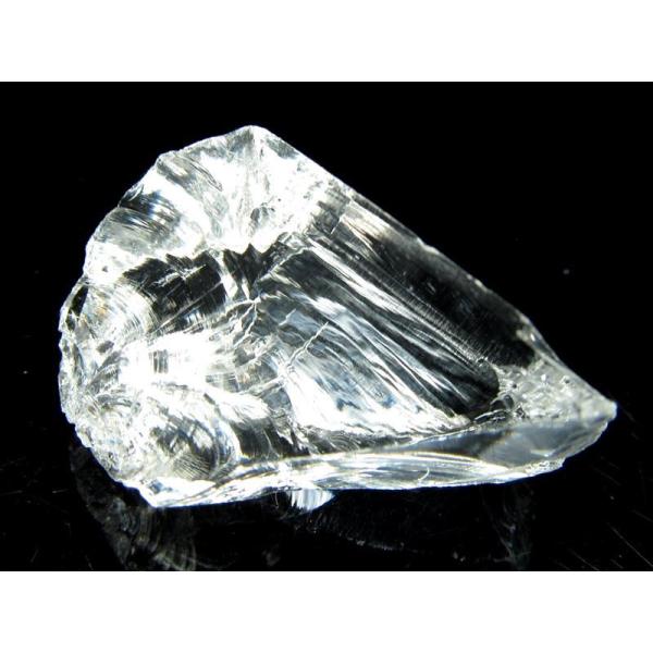 アンダラクリスタル コズミックアイス ラフ原石 ピラミッドケース付き 最大30mm 重さ9.5g 地...