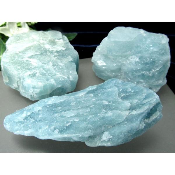 天使の石 アクアマリン ラフ原石 1個売り 重さ100g-120g 希少な非加熱原石 ナチュラル原石...