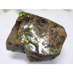 濃いめ 虹入り スモーキークォーツ 丸玉 人工虹 直径22mm-24mm 茶水晶
