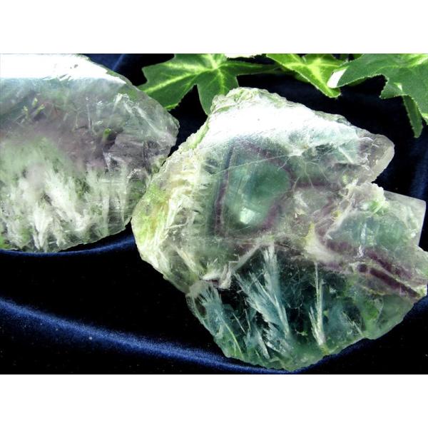 天使の羽根入り エンジェルフェザー フローライト プレート原石 1個売り 重さ約40g-60g 天才...