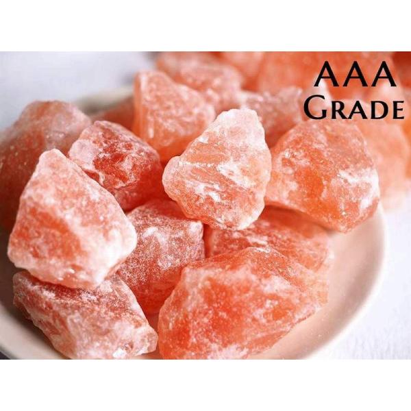 良質 3A ヒマラヤ岩塩 ごろっと大きいロックタイプ 約500g入り 約30mm-80mm 天然バス...