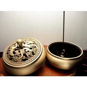 龍神&鳳凰の透かし彫りから煙が立ち昇る...の詳細画像3