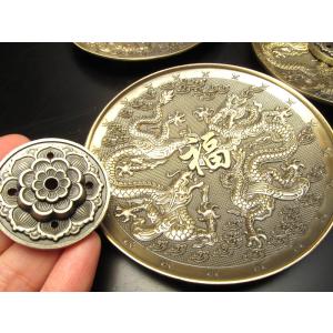 双龍 ツインドラゴン 福が上がるお香立て 合金...の詳細画像1