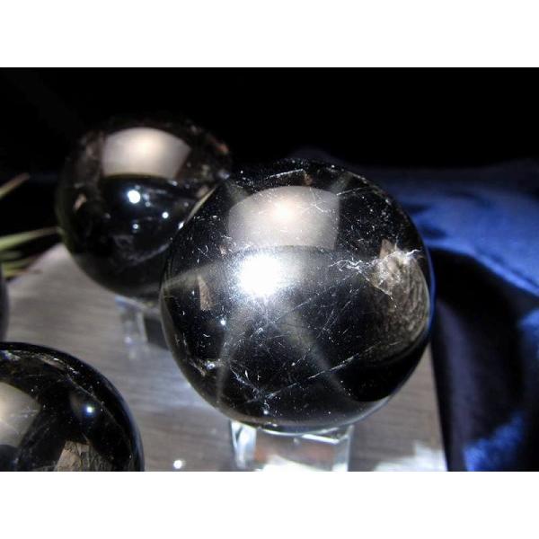 スターモリオン 丸玉 約38mm-40mm 神秘的なスターの輝き 六条のスター効果も 最強の魔除け ...