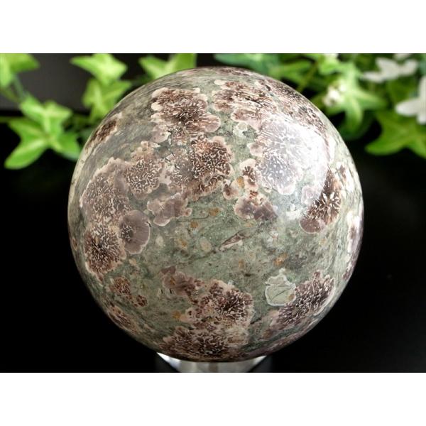 千の目が災いを遠ざけ 幸運を呼び込む 千眼 瑪瑙 丸玉 置物 台座付 直径62mm 重さ316g 強...