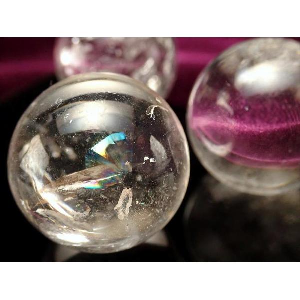 1個売り クリアタイプ マニカランクォーツ丸玉 約18mm-20mm ギャランティカード付き 極上透...