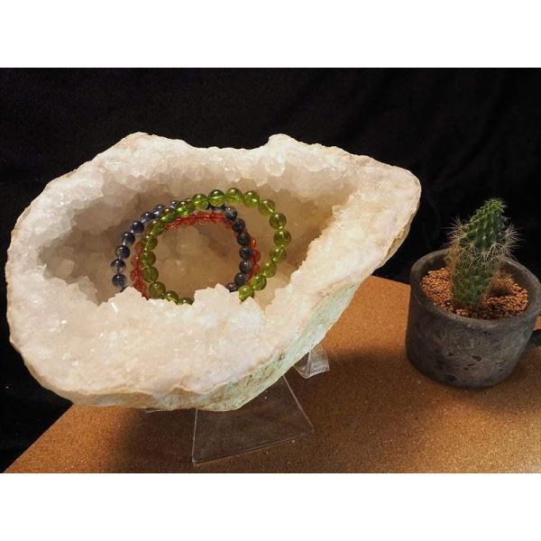 ブレスレット用浄化クラスター ハーフカット Mサイズ約1-2kg お部屋の浄化や天然石・パワーストー...