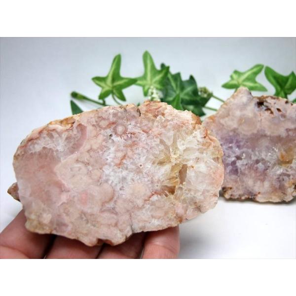 桜 フラワー結晶有り さくらメノウ プレート原石 1個売り 重さ120g-150g 桜が咲く瑪瑙 チ...