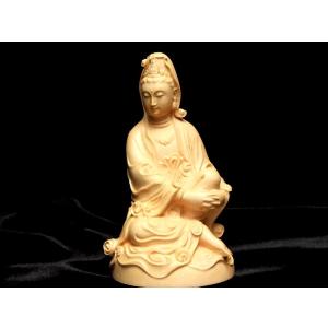 開運 ミニ大仏 5A極上手彫り 木彫り 坐像 ざぞう 阿弥陀如来像 置物 高