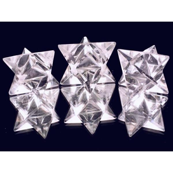 Sサイズ ヒマラヤ水晶マカバスター 幅約10mm-13mm 1個売り ヒマラヤ水晶製 精神と肉体の調...