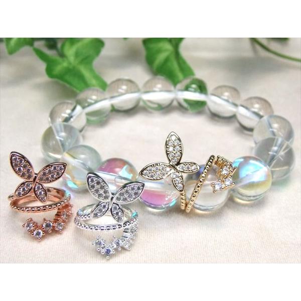 ブレスの作成などに使えるパーツ 蝶々 スパイラルデザイン アクセサリーパーツ 1個売り 最大長さ約2...