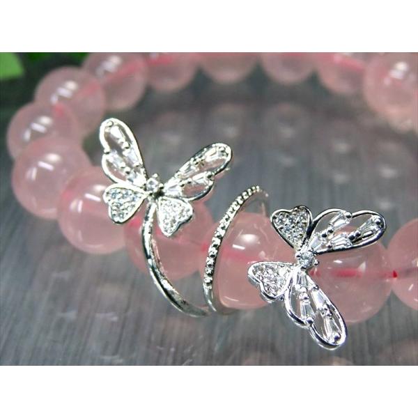 ブレスの作成などに使えるパーツ 蝶々 スパイラルデザイン アクセサリーパーツ 1個売り 最大長さ約3...