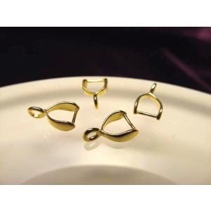 高品質Silver925パーツ カン付きバチカン 18金ゴールド仕様 1セット5個入り 縦9.5mm 丸カン穴サイズ1.9mm ペンダントトップの必需品 BTC018 パワーストーン