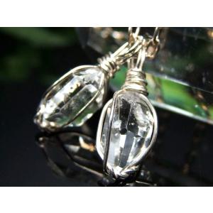 73 ハーキマーダイヤモンド ペンダントトップ シルバー ゴールド