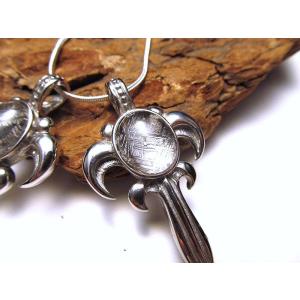 silver925 ギベオン隕石×モルダバイト 六芒星 ペンダント 激安宣言 ギベオン モルダバイト 六芒星 ペンダントトップ 縦約30mm 1