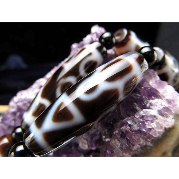 双喜佛天珠 そうきぶつてんじゅ 連 天珠サイズ約37mm 一連5個付き 精神安定・厄災除去 お買い得...