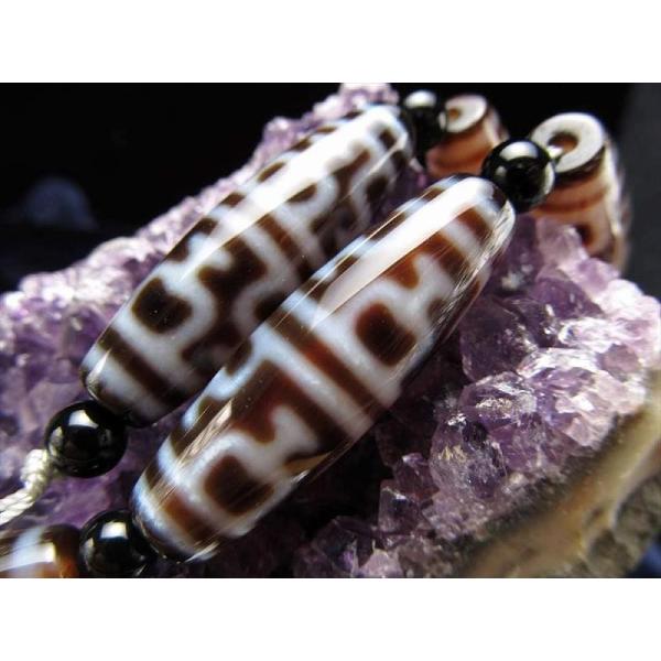 特殊宝瓶天珠(とくしゅほうびんてんじゅ) 連 天珠サイズ約37mm 一連5個付き パワーストーン