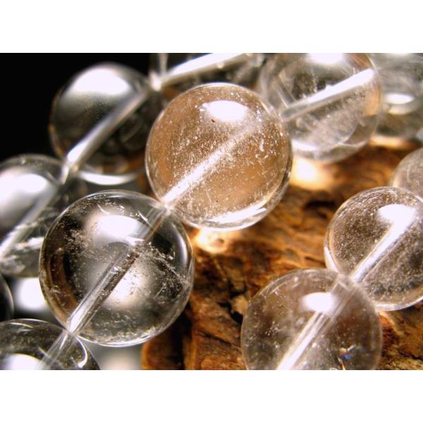 A+ 約4mm珠 天然ヒマラヤ水晶 一連約38-40cm クリスタル 極上 天然石 ビーズ パワース...