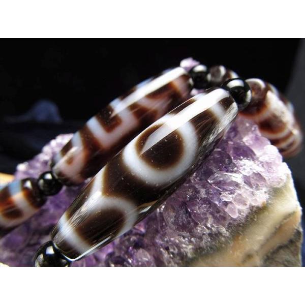 息増懐珠天珠 連 天珠サイズ約37mm 一連5個付き 商売繁盛・仕事成功をもたらす お買い得 天珠連...